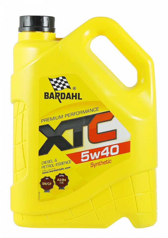 BARDAHL Синтетическое масло моторное 5w40 XTC SN/CF, 5л 36163